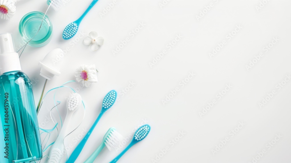 Tooth brush on plain background Tooth brush on plain background