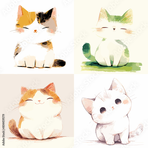 set of cats