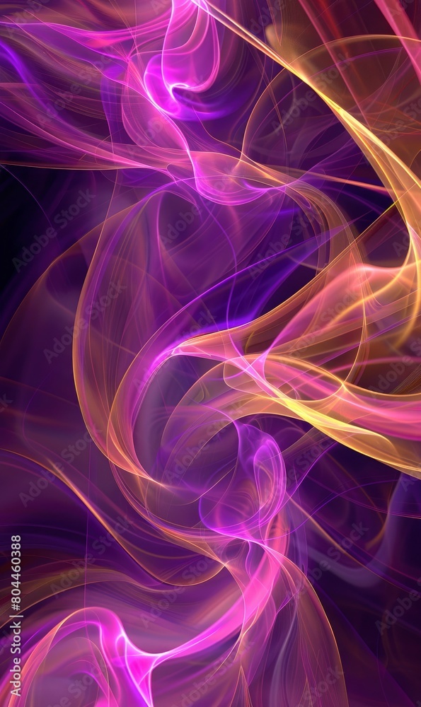 Abstract exploration of form and color to evoke tranquility and calmness , Background Image For Website