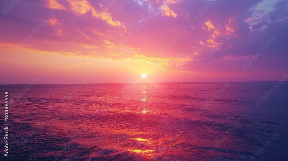 Fototapeta premium Craft an image of a sunset