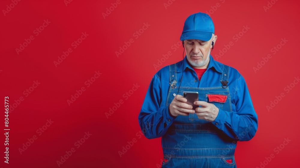 Technician Consulting Smartphone Technician Consulting Smartphone