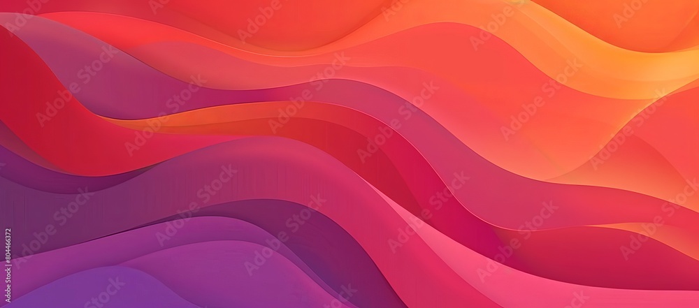 abstract background with colorful wavy shapes on a light purple and orange gradient background, in a modern minimalist style, with soft lighting, an elegant composition abstract background with colorful wavy shapes on a light purple and orange gradient background, in a modern minimalist style, with soft lighting, an elegant composition