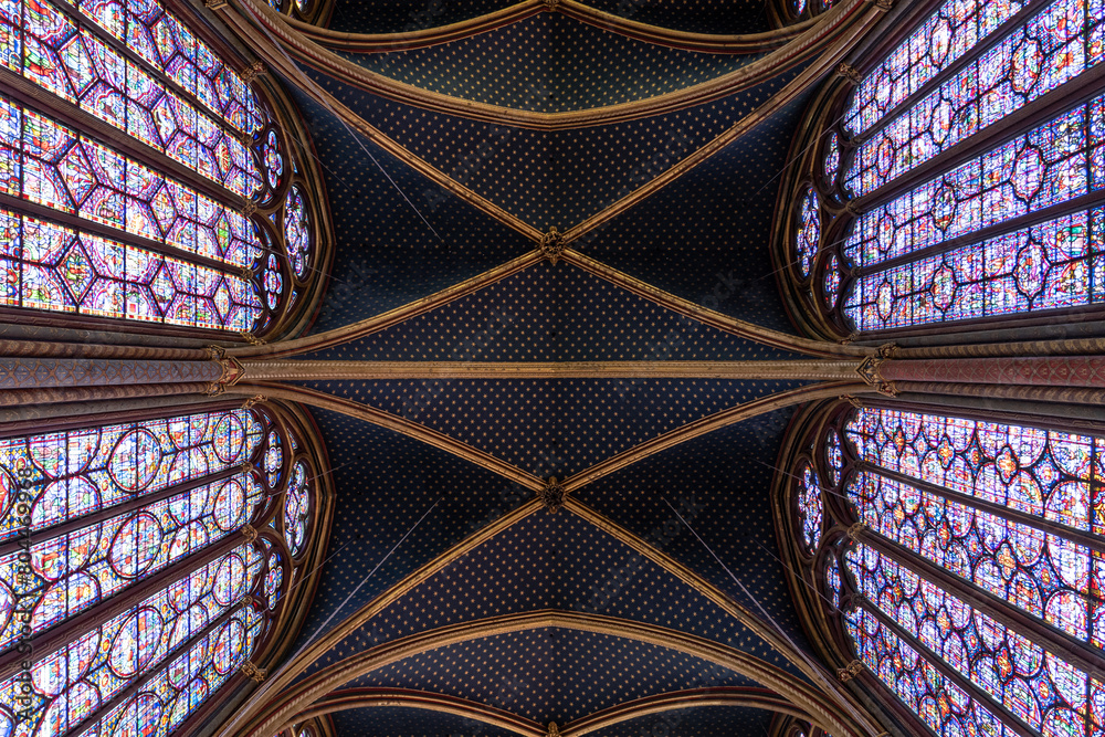 Saint chapelle ceiling