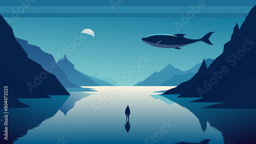  In the extremely barren north, there is a dark sea, which is the Heavenly Pond. There is a fish there, which is several thousand li in breadth
