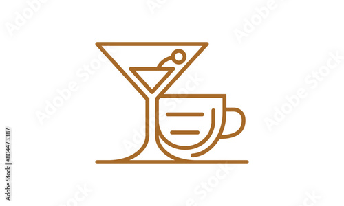 Bar And Cafe Logo