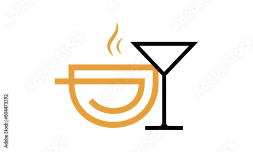 Bar And Cafe Logo