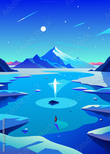  In the extremely barren north, there is a dark sea, which is the Heavenly Pond. There is a fish there, which is several thousand li in breadth