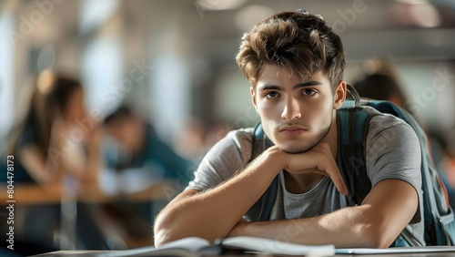 A student anxiously anticipates exam results while worrying about the effects of cognitive enhancers. Concept Academic Pressure, Exam Anxiety, Cognitive Enhancers, Student Concerns, Mental Well-being