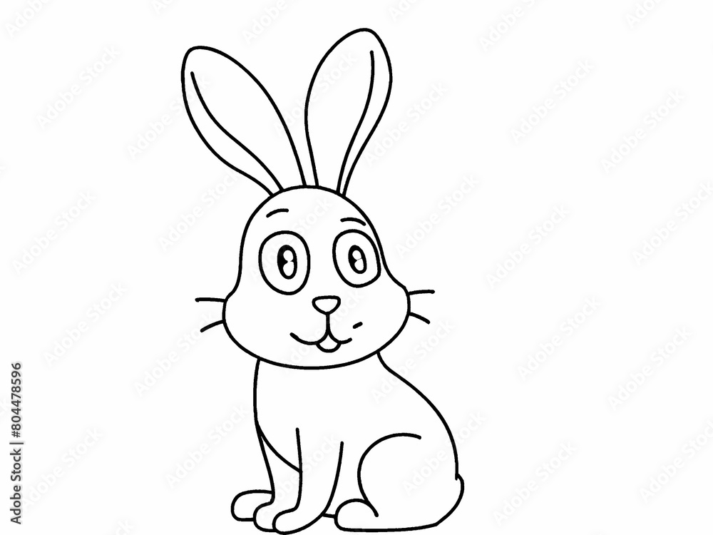 Obraz premium rabbit with carrot