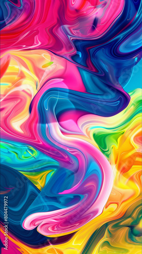 A vibrant and dynamic abstract background, filled with a myriad of colors and shapes, creating an eye-catching and energetic visual experience.