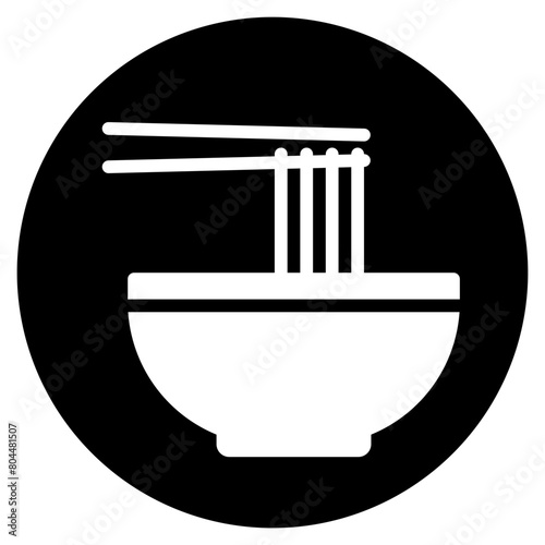 soba glyph icon