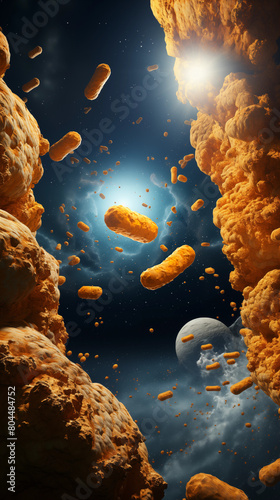 Cheese puffs in dream