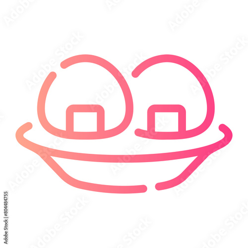 onigiri gradient icon
