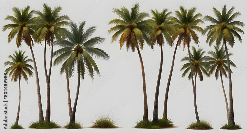 palm trees on the beach