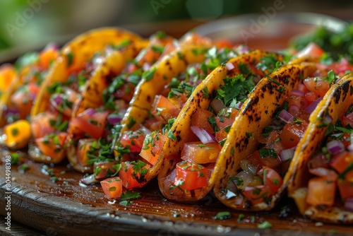 Vibrant Macro Capture of Corn Tortillas: Culinary Masterpiece in High-Quality Photography