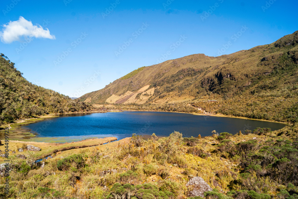 Laguna el Salado Chitagá Norte de Santander Colombia