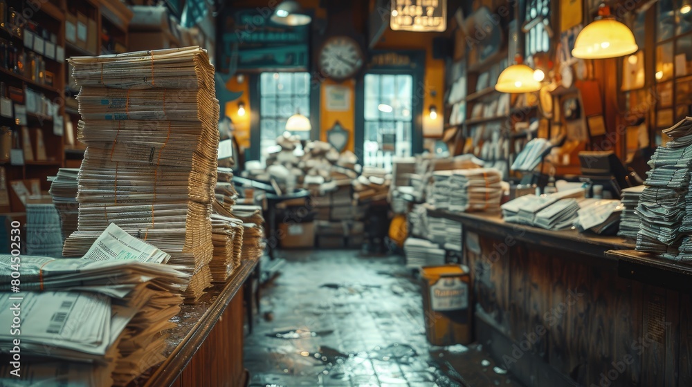 Digital receipts reducing paper waste. Photorealistic. HD. Digital receipts reducing paper waste. Photorealistic. HD.