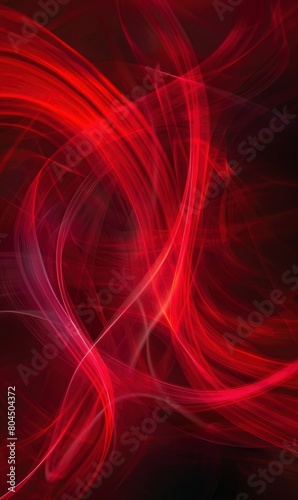 Whimsical play of light and dark in a mesmerizing dark red abstract design , Banner Image For Website