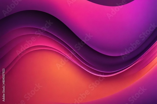 Abstract grainy gradient background purple pink orange black glowing color wave dark backdrop noise texture banner poster header design