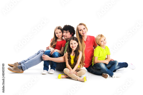 isolated family © yellowj