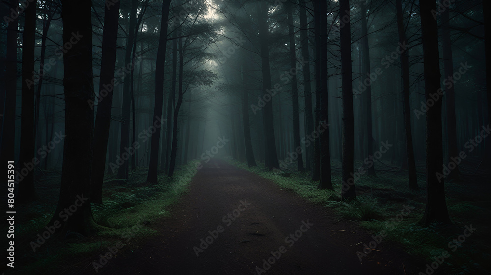 Fototapeta premium morning in the woods