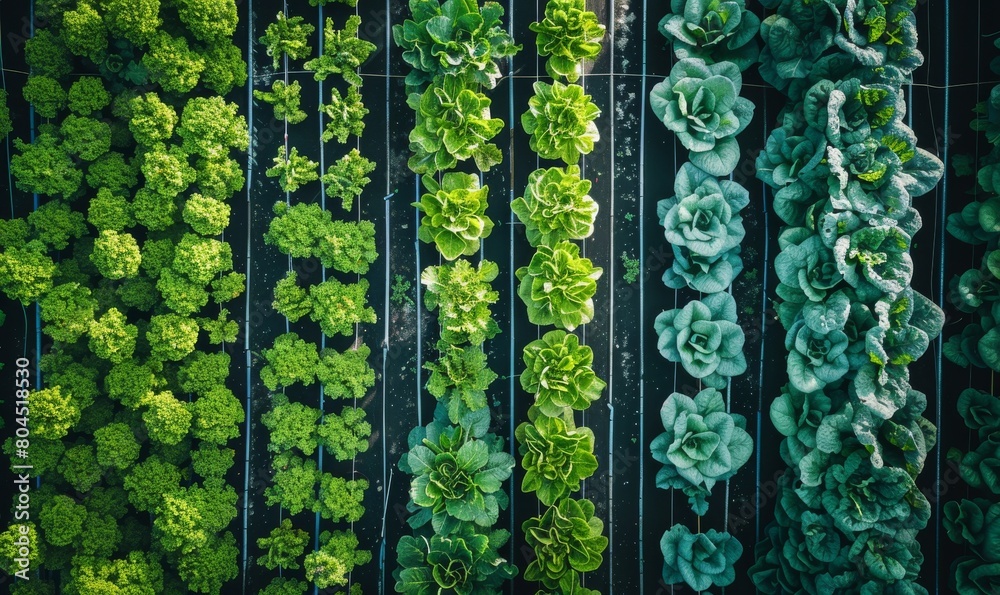 vertical farm aerial view