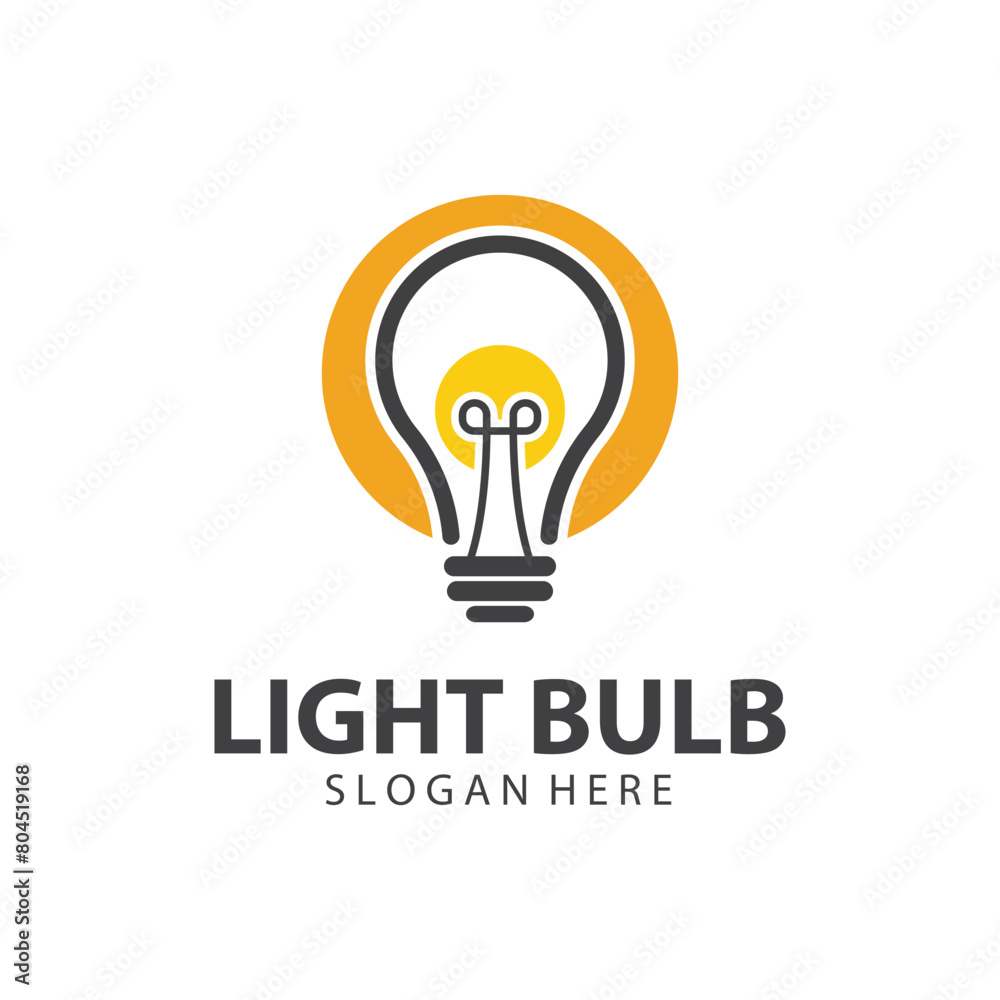 light bulb logo design vector light bulb logo design vector
