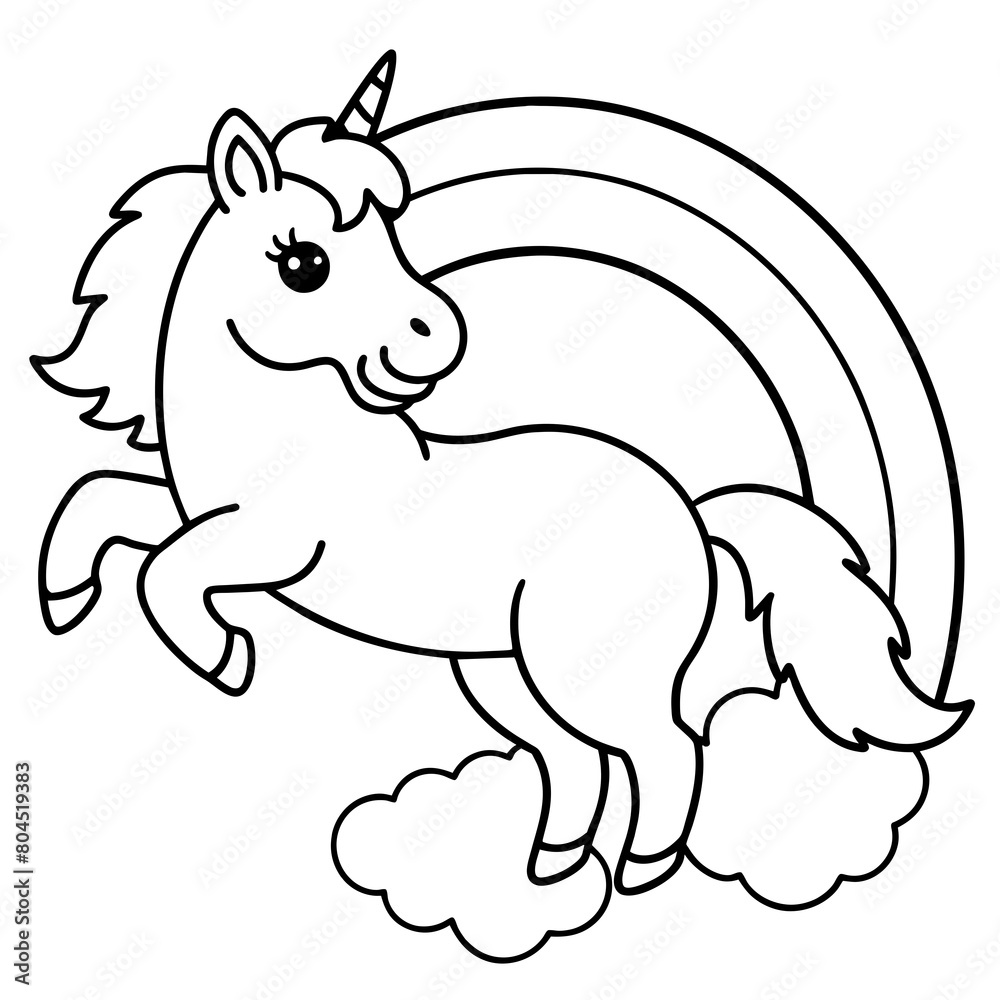 a-cute-unicorn-jumps-over-a-rainbow