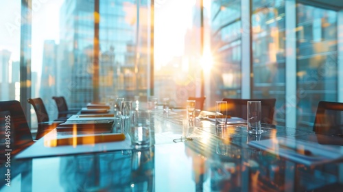 photography of close up business room for present project and the meeting room, financial, city, technology, network, building, office, digital, modern, communication, connection