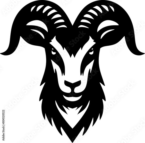 Wallpaper Mural goat head logo vector Torontodigital.ca