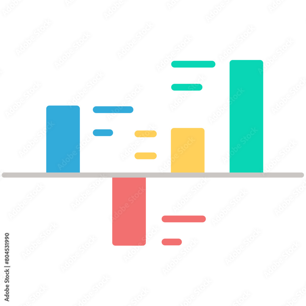Infographic elements Colored Icon Pack