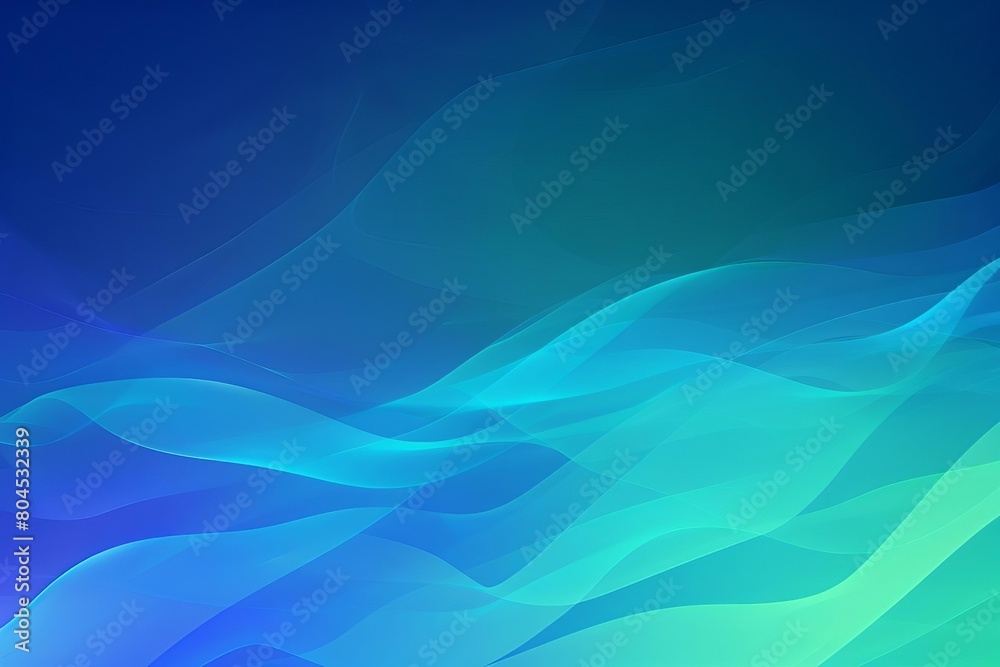 Fototapeta premium Dynamic gradient background featuring a bold shift from electric blue to neon green, designed for modern and youthful graphics