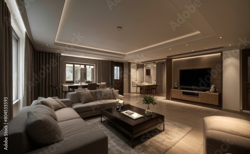 luxury dark interior