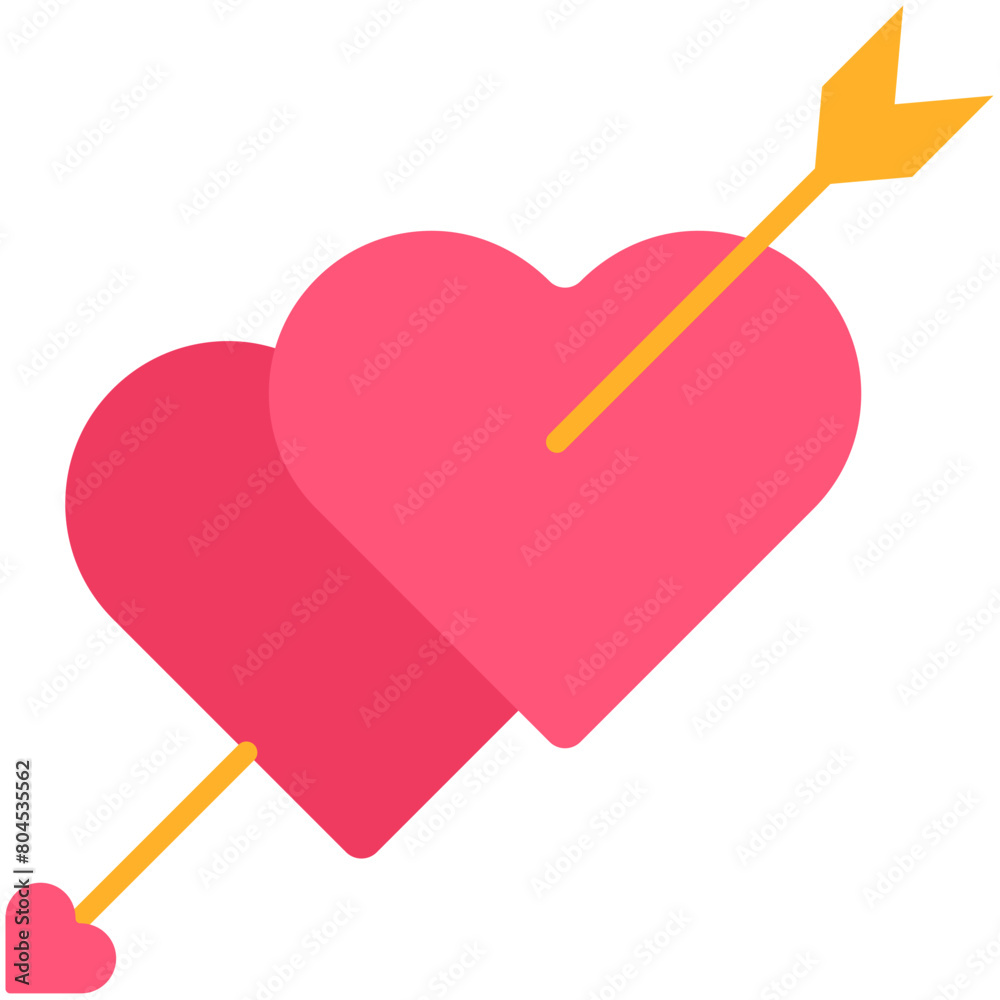 Love And Romance Colored Icon Pack