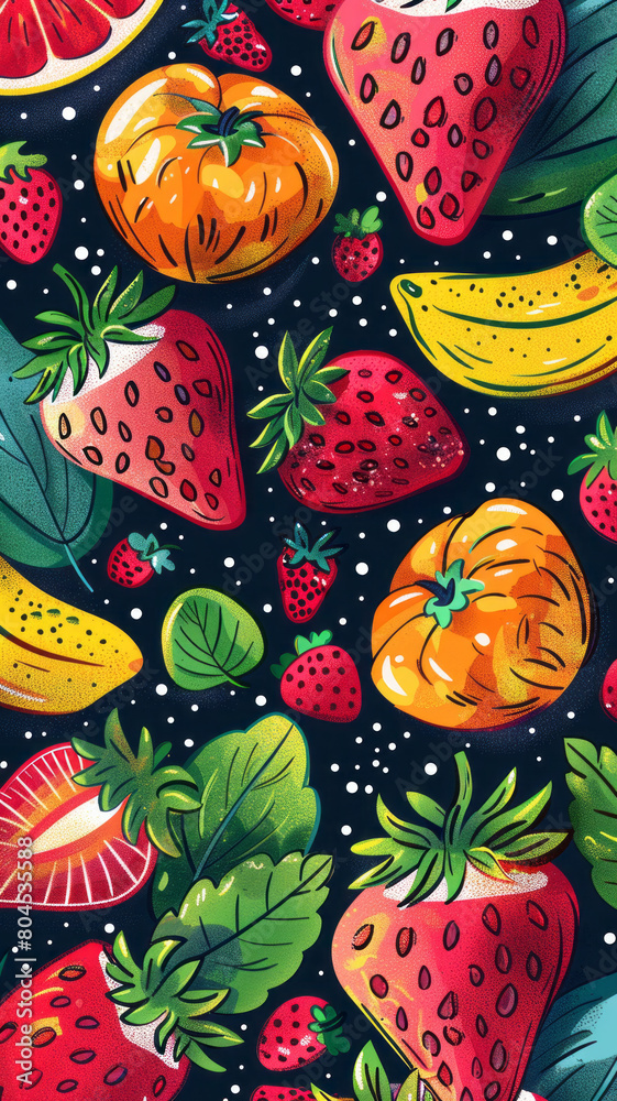 repeat cute small icon, vivid, light green, background, summer, popular in America,generative ai repeat cute small icon, vivid, light green, background, summer, popular in America,generative ai