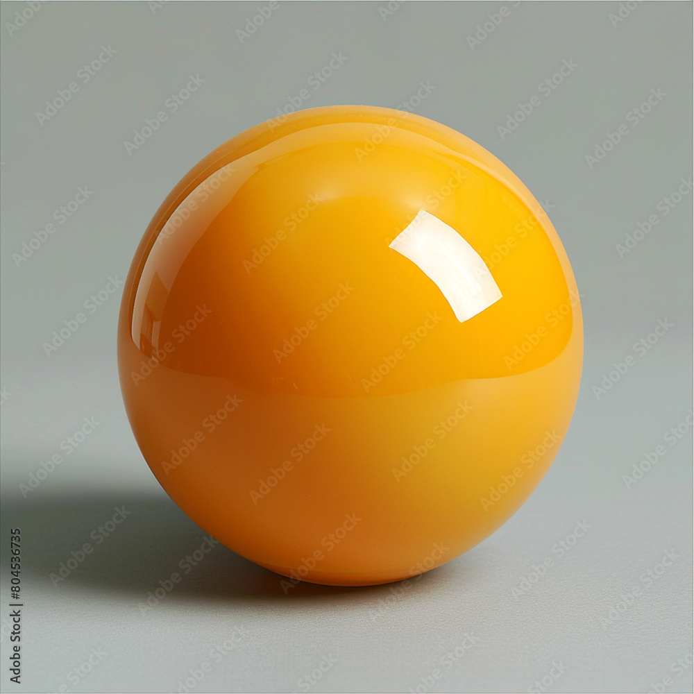 Studio shot photo of yellow smooth sphere 3D. Made with generative ai
Studio shot photo of yellow smooth sphere 3D. Made with generative ai