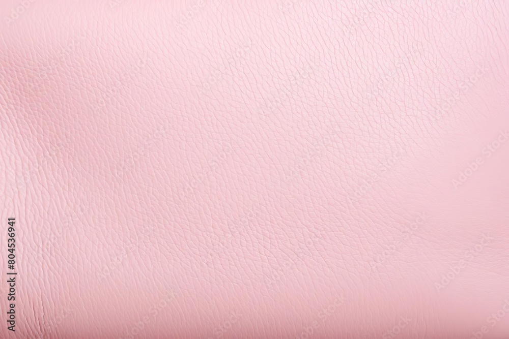 Fototapeta premium Soft pink leather texture with a gentle touch, ideal for baby product advertisements or feminine accessory portfolios
