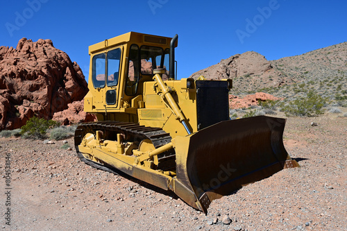 Digger at Valley of Fire National Park. 