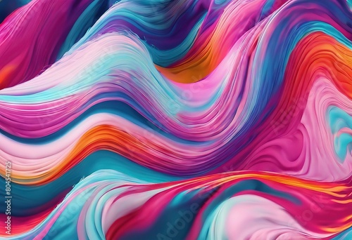 'Background Gradient 3d Poster Wave Vibrant Poster Fluid Waves Shape Color Wave Colorful Flow Fluid Abstract Flow Liquid Color Trendy'