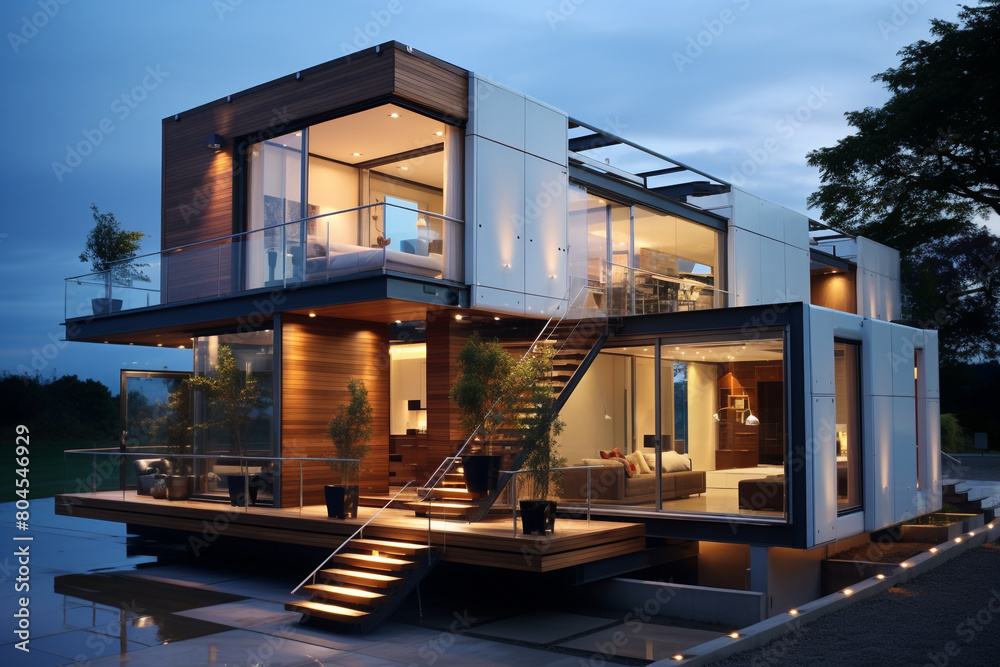 Modular homes exterior designs of modern architecture Modular homes exterior designs of modern architecture