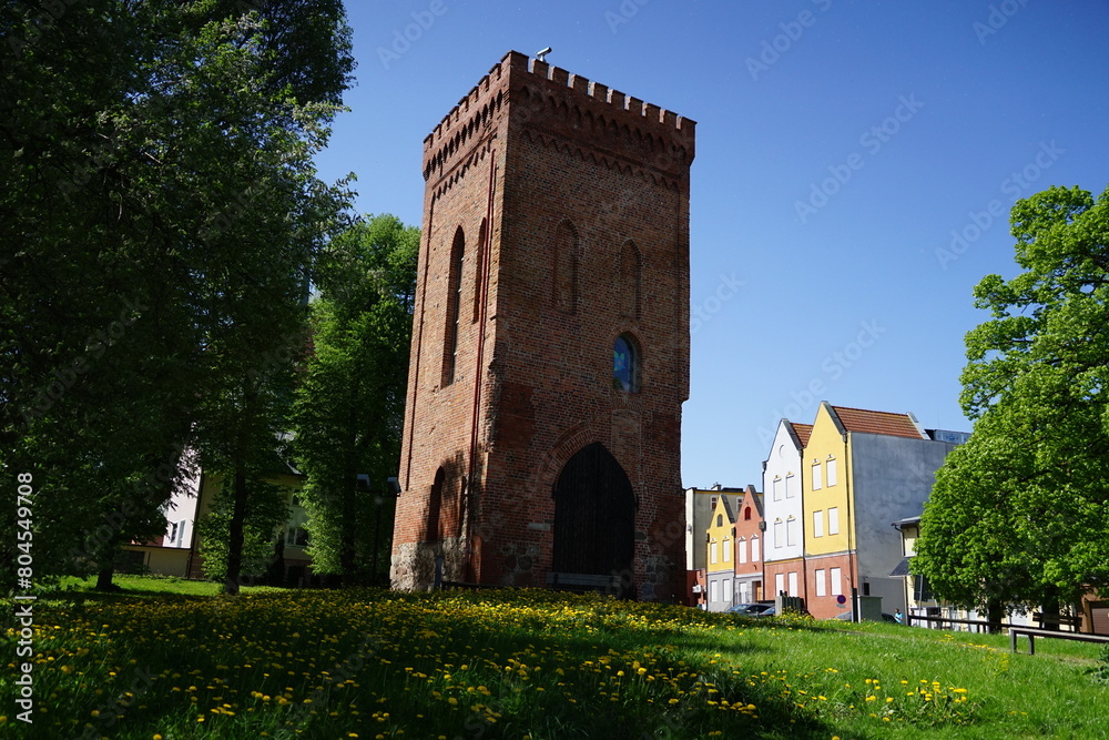 Naklejka premium Elbląg, Frombork, Braniewo, Poland 
