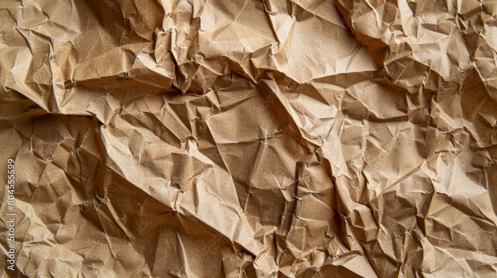 Crumpled Brown Paper Texture for Creative Projects Crumpled Brown Paper Texture for Creative Projects