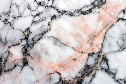 Detailed Close Up of a Marble Texture