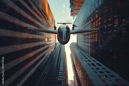 Future automotive technology that can fly. © Gun