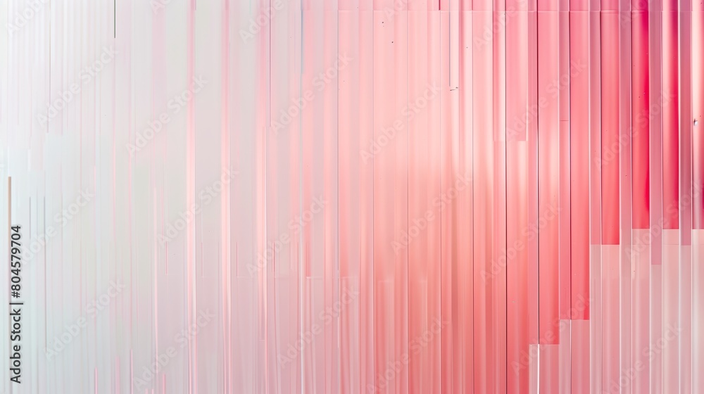 A background gradient with vertical lines in light pink, and white colors. An aesthetic background with patterned glass texture. A background gradient with vertical lines in light pink, and white colors. An aesthetic background with patterned glass texture.