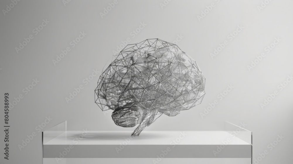 Mindscape: A Minimalist Mathematician's Sculpture- The Calculus of Thought- Neurological Equations- Brain of Formulas-Brain's Blueprint , Mapping the Brain's Creativity-for conceptual and abstract art