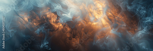 Smokey abstract background, featuring dynamic movement