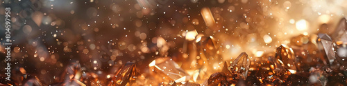 Smoky Topaz Sparkle, Mysterious and Enigmatic Background for Intimate and Cozy Atmospheres