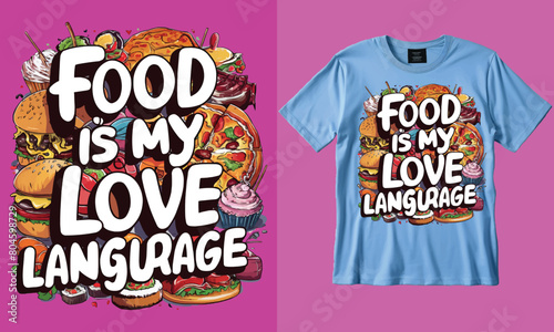 food niches t shirt design