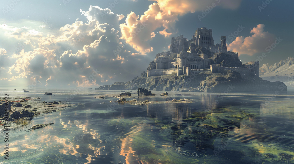 Ethereal Ocean Castle